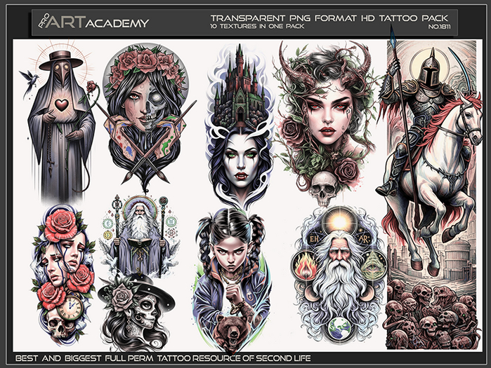 @PAA - Tattoo Texture Pack 1811
