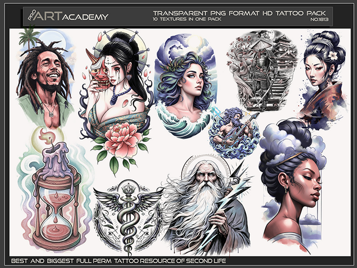 @PAA - Tattoo Texture Pack 1813