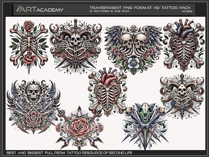 @PAA - Tattoo Texture Pack 1816