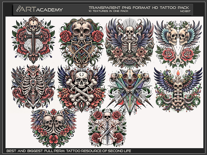 @PAA - Tattoo Texture Pack 1817