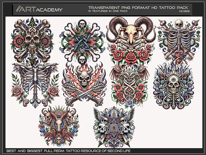 @PAA - Tattoo Texture Pack 1819