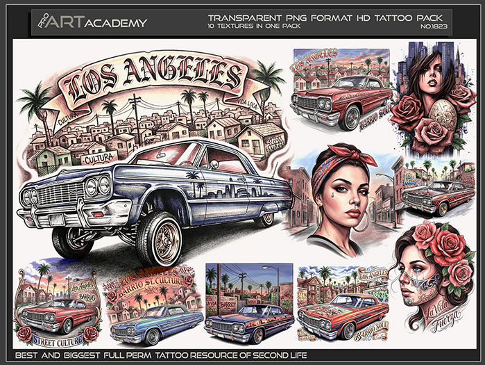 @PAA - Tattoo Texture Pack 1823