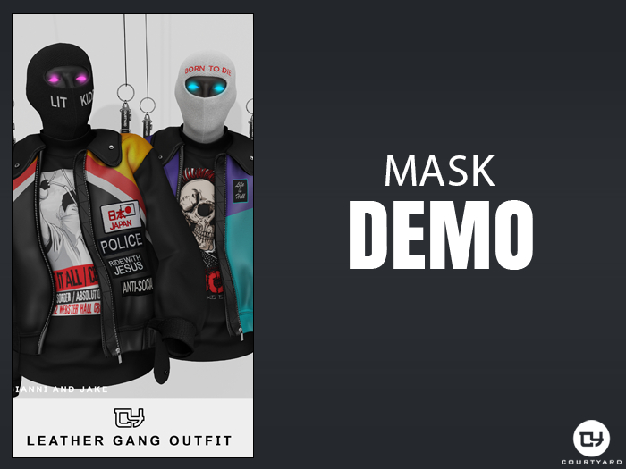 '' COURTYARD '' GANG MASK - DEMO