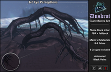 Duskrot Tree Set // Giant Roots // PBR + Fallback