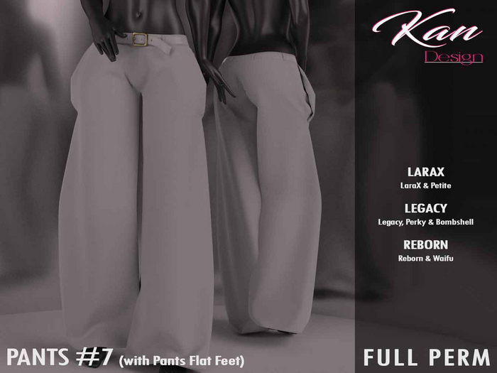 KANDESIGN - PANTS #7 - FULL PERM