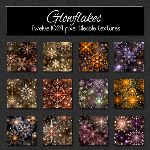 *Wallflowers* Glowflakes