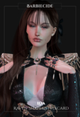 Barbiecide Loa Shape&Stylecard For Raven
