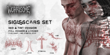 ⁘ SIGL$SCARS Set (2K Tattoo)