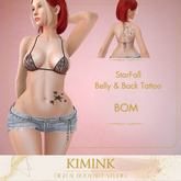 .:KIMINK:. StarFall – Abdomen & Espalda Tattoo BOM