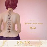 :.KIMINK.: Chakras Tattoo BOM