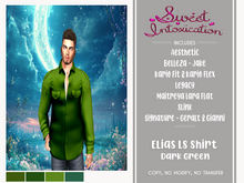 ::Sweet Intoxication:: Elias LS Shirt - Dark Green