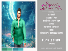 ::Sweet Intoxication:: Elias LS Shirt - Aqua