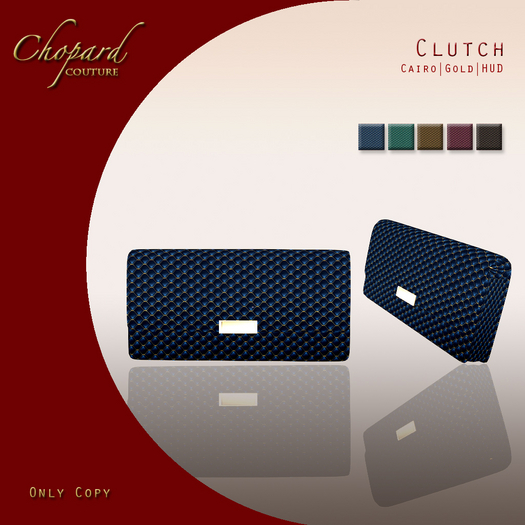 *Chopard Couture* Clutch Cairo - Gold (HUD)