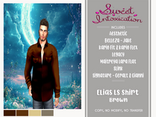 ::Sweet Intoxication:: Elias LS Shirt - Brown