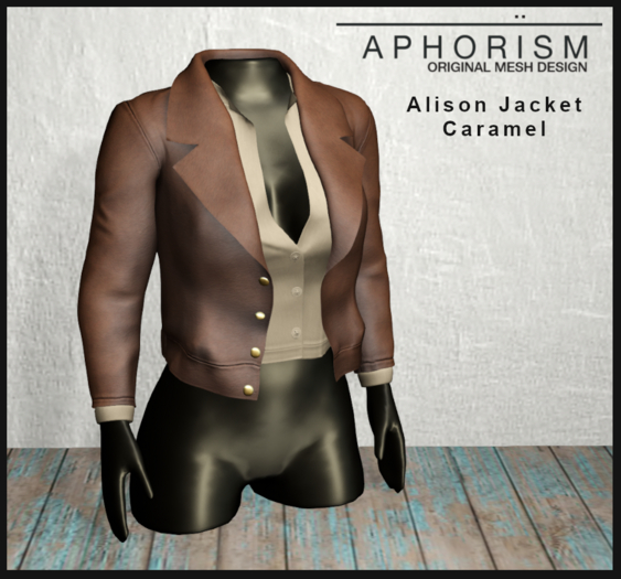 !APHORISM! - Alison Jacket Caramel