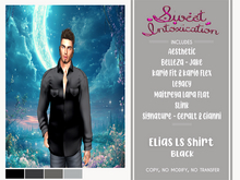 ::Sweet Intoxication:: Elias LS Shirt - Black