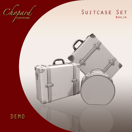 *Chopard Couture* DEMO Suitcase Set - Berlin