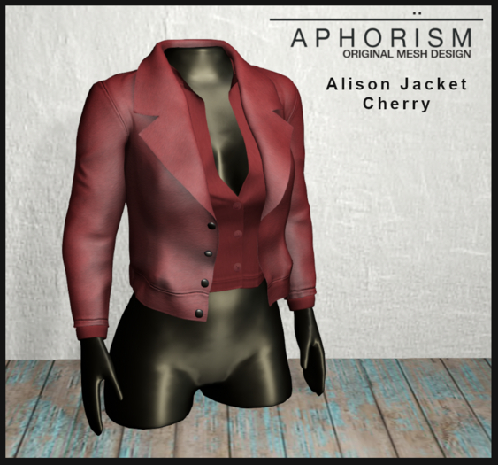 !APHORISM! - Alison Jacket Cherry