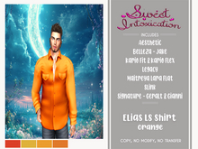 ::Sweet Intoxication:: Elias LS Shirt - Orange