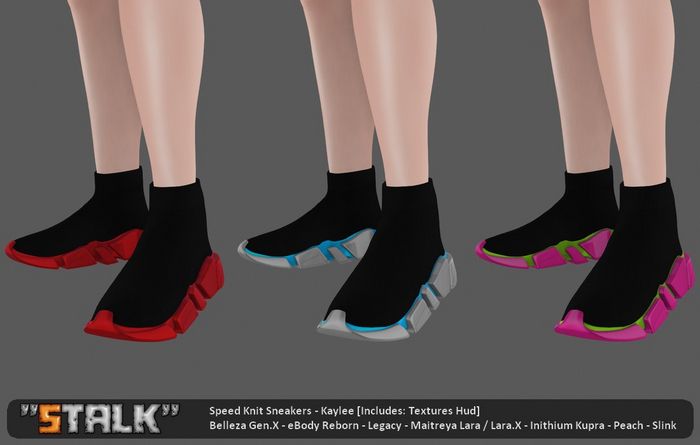 Speed Knit Sneakers - Kaylee [DEMO]