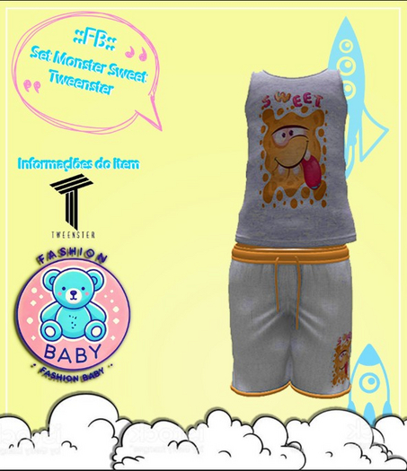 ::FB:: Set Monster Sweet (Tweenster)