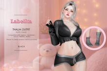 [LABELITA] Thalia Outfit Black