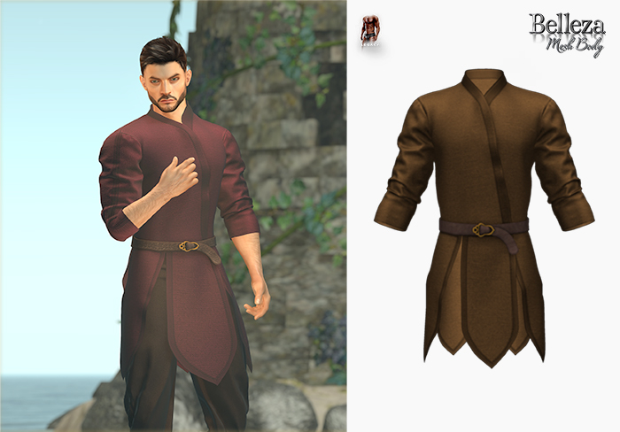 (Stitched) Sanada Tunic - Mustard