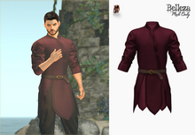 (Stitched) Sanada Tunic - Wine