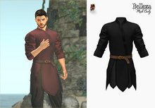 (Stitched) Sanada Tunic - Black