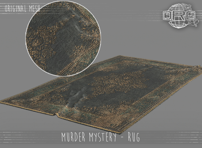 -DRD- Murder Mystery - Rug