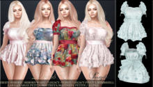 InStyle Dress *Eli* Blue Lace