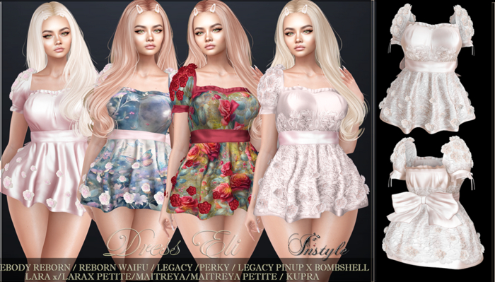 InStyle Dress *Eli* Cream lace