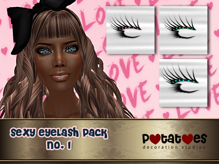 Potatoes Creative - Sexy Eyelash Pack 1