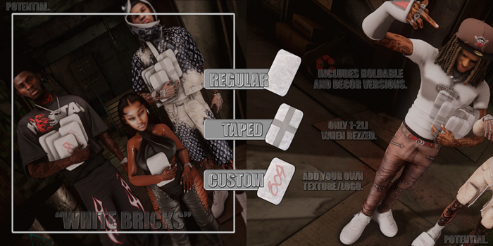 Potential. // White Bricks