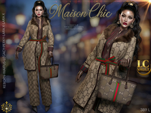 Maison Chic, Guch`d Up, Luxury Designer Ensemble