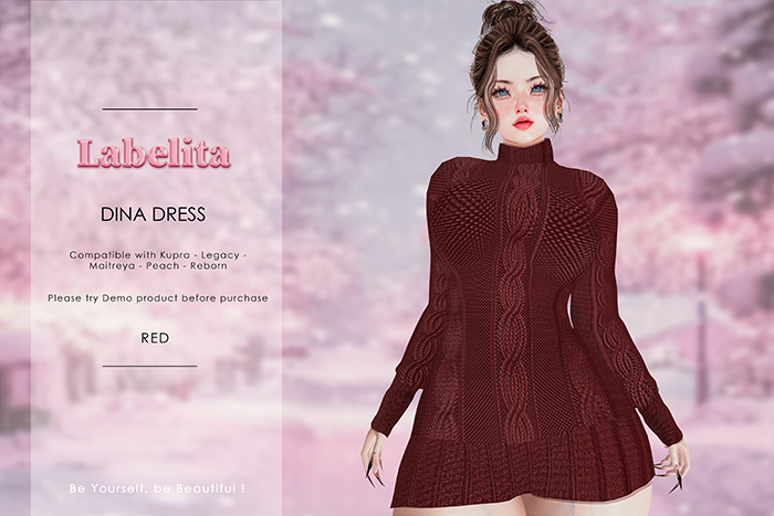 [LABELITA] Dina Dress Red