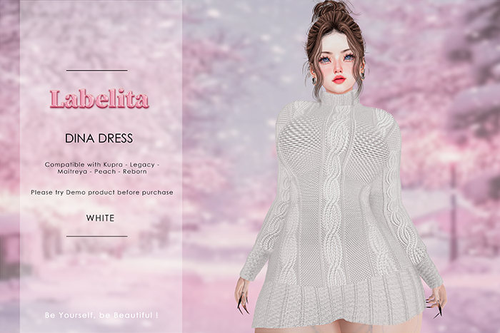 [LABELITA] Dina Dress White