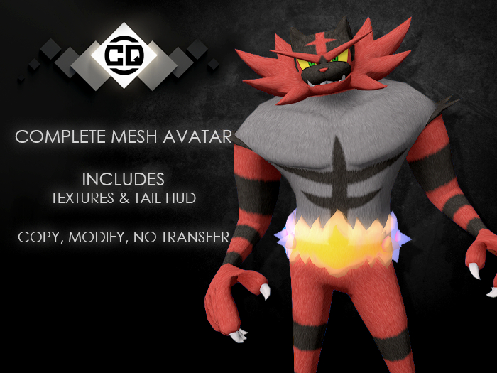 ◁.:CQ:. Incineroar Bento Avatar▷