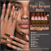 ..::Le Mew::.. Tiger Stripes Nails