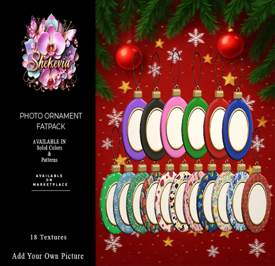 [SHEKEVIA] Photo Ornament  