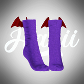 HANII - Fluffy Bat Socks #10