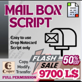 PostMaster Mail Box Script – Full Perm SL Tool