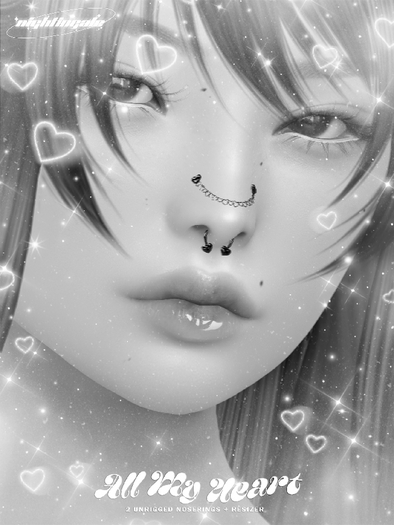 Nightingale - All My Heart Nose Piercing - DEMO