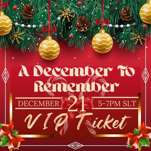 A December to Remember - VIP Ticket - SUN