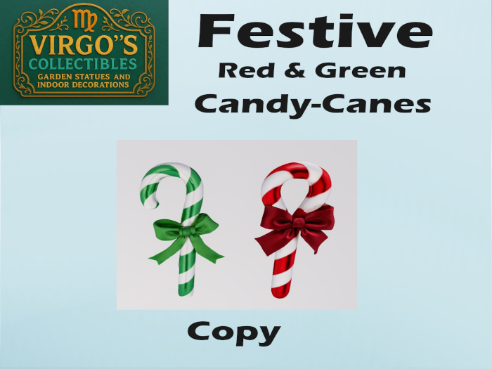 Festive Candy canes 