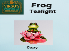 Frog tealight 