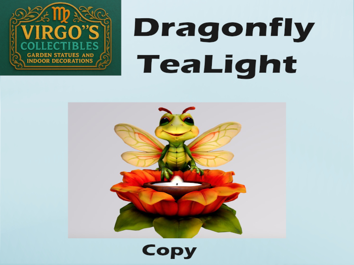 Dragonfly tealight 