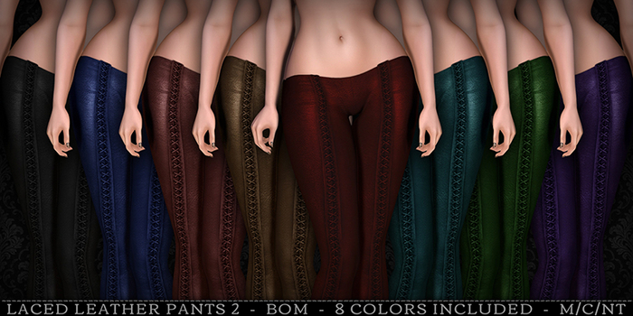 The Muses - Leather Laced Pant 2 (BOM)