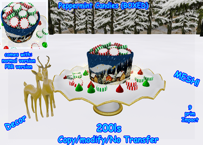 Peppermint Candies (BOXED)