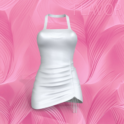 White Ribbon Dress PetiteX
